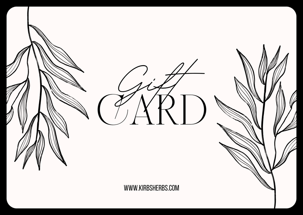 Kirb's Herbs Gift Card