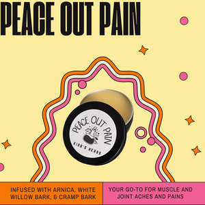 Peace Out Pain Salve 4 oz