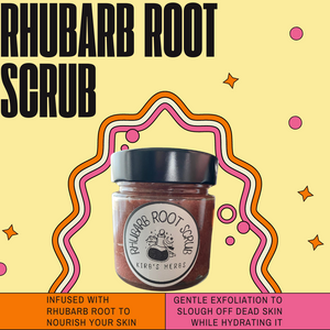Rhubarb Root Sugar Scrub